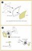 Clear Prop! CPA72128 OV-1B Mohawk Pilot School painting mask on yellow kabuki paper for CP kit CP72038 1/72